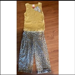 Matilda Jane size 4 pants set.